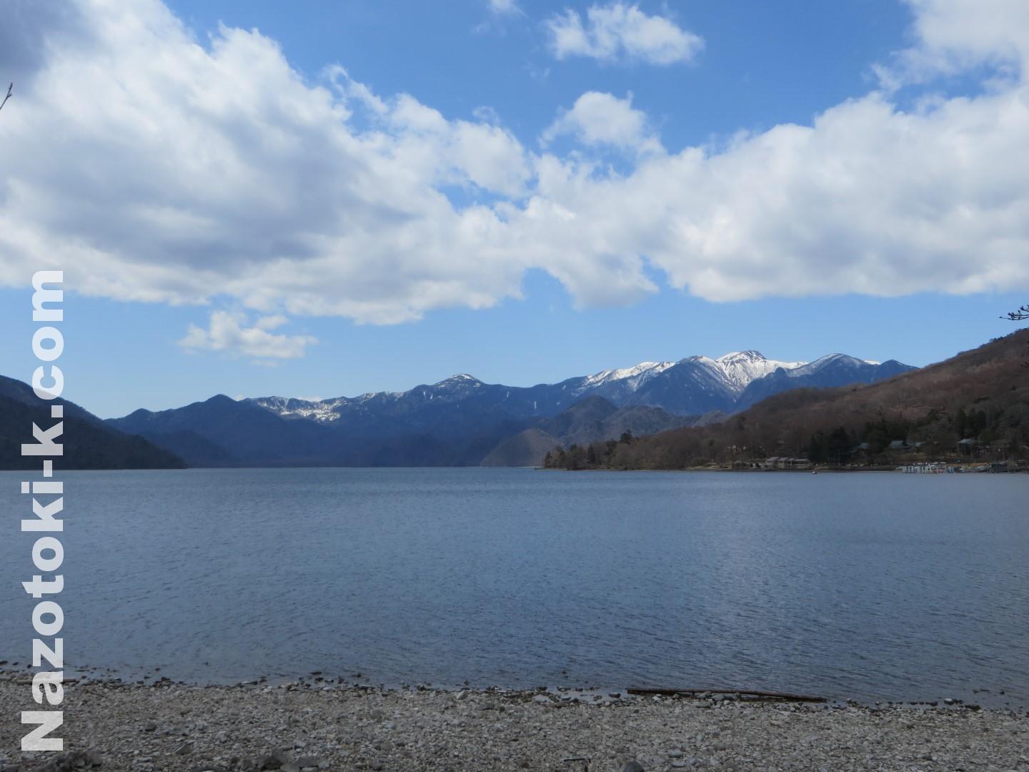 2021/04/13 中禅寺湖の遊覧船と湯滝